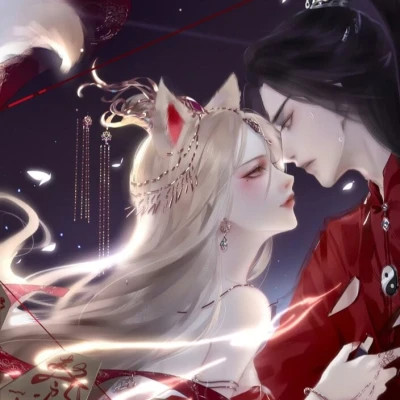 超级少女心的情侣头像