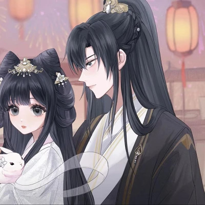 超级少女心的情侣头像