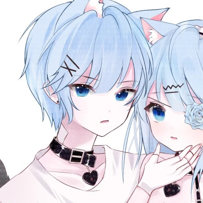 超级少女心的情侣头像
