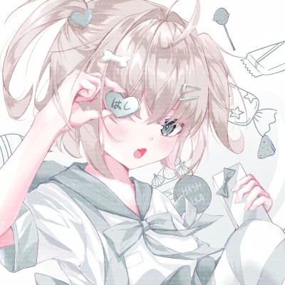 超级少女心的情侣头像