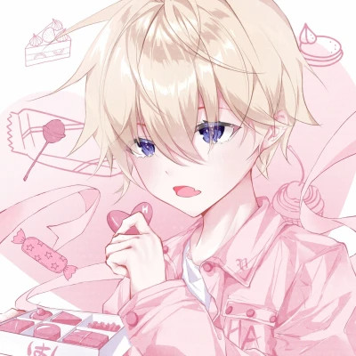 超级少女心的情侣头像