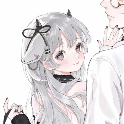 超级少女心的情侣头像
