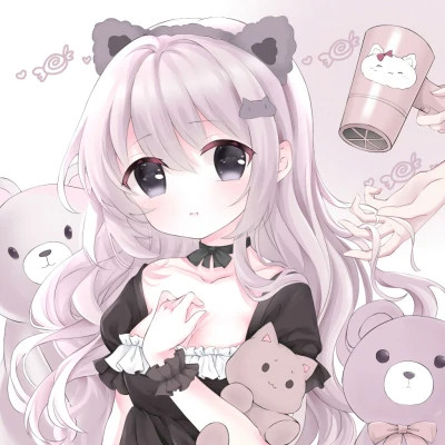 超级少女心的情侣头像