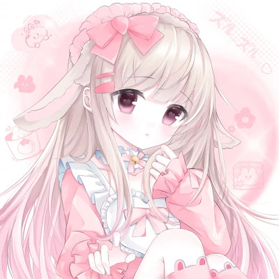 超级少女心的情侣头像