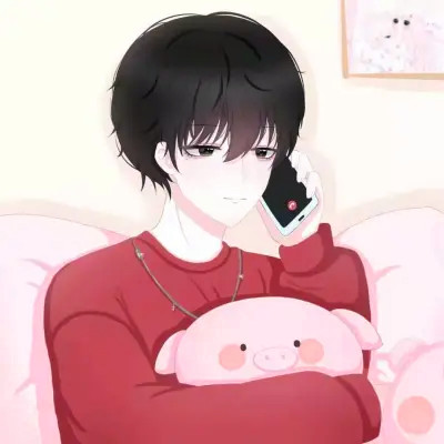 超甜少女心情侣头像