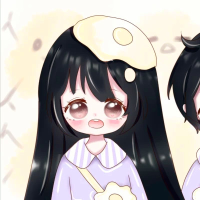 超甜少女心情侣头像