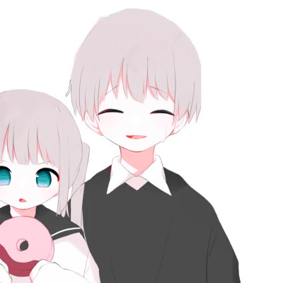 超甜少女心情侣头像