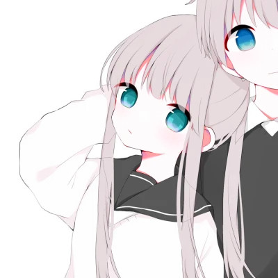 超甜少女心情侣头像