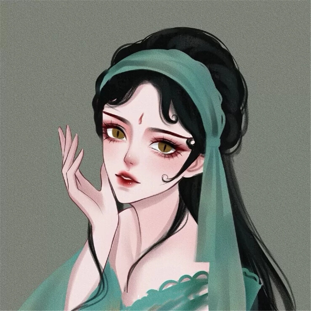 白娘子小青漫画闺蜜头像