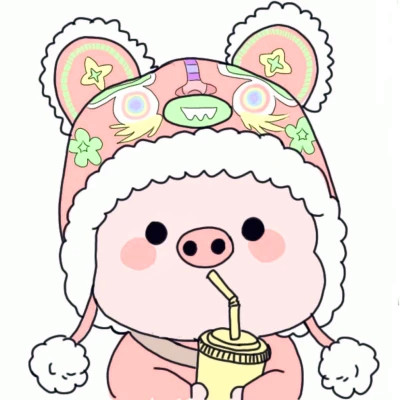 可爱卡通情头两张一对