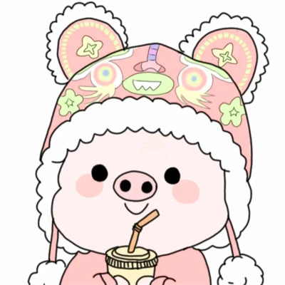 可爱卡通情头两张一对