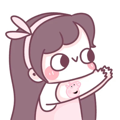 可爱卡通情头两张一对