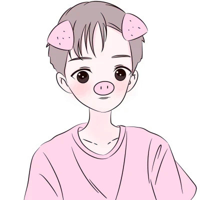 卡通幼稚可爱的情头一对