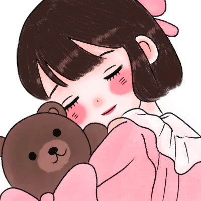 卡通幼稚可爱的情头一对