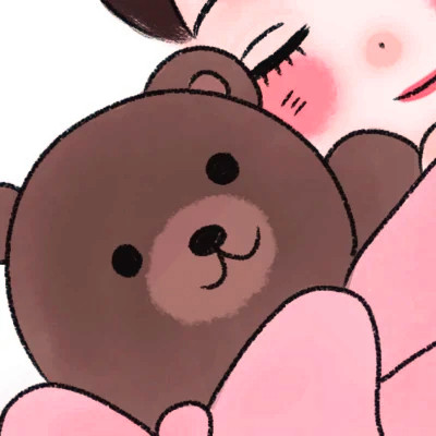 卡通幼稚可爱的情头一对