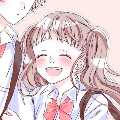 卡通幼稚可爱的情头一对