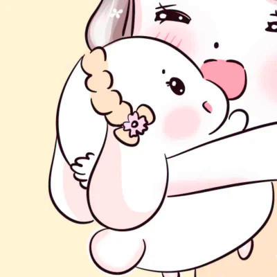卡通幼稚可爱的情头一对