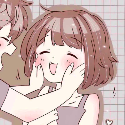 卡通情侣头像一对可爱