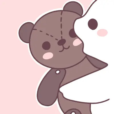 动漫情头二次元可爱一对