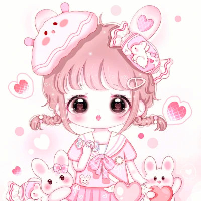 头像图片最火爆女可爱卡通