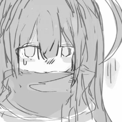 女头像ins风漫画黑白