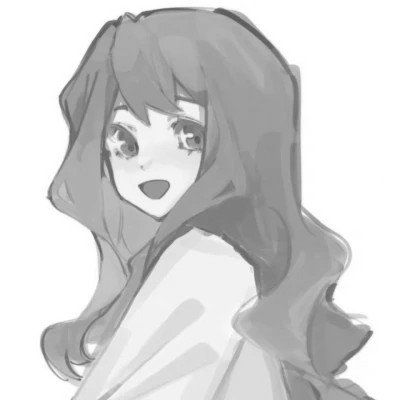 女头像ins风漫画黑白