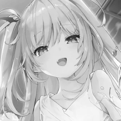 女头像ins风漫画黑白