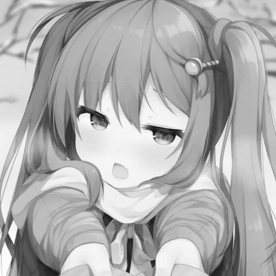 女头像ins风漫画黑白