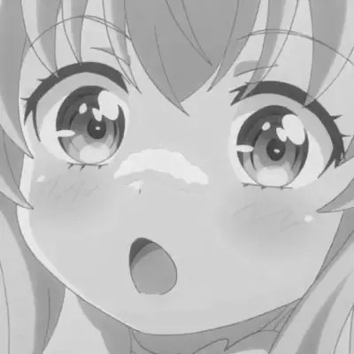 黑白日漫女头像