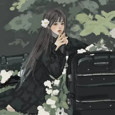 现代动漫女生头像