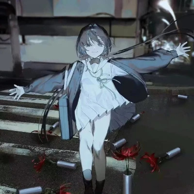 现代动漫女生头像