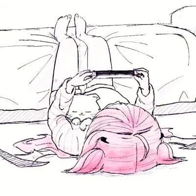 现代动漫女生头像