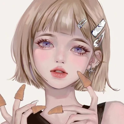 最火头像女生动漫高清图片