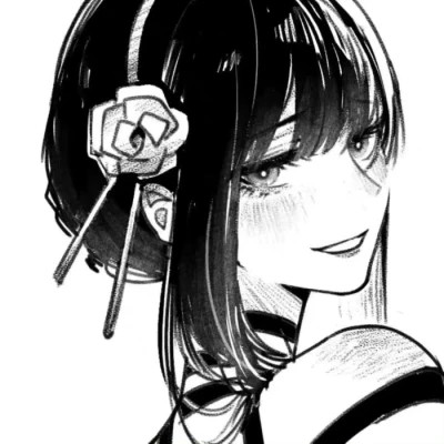 最火的漫画女生头像