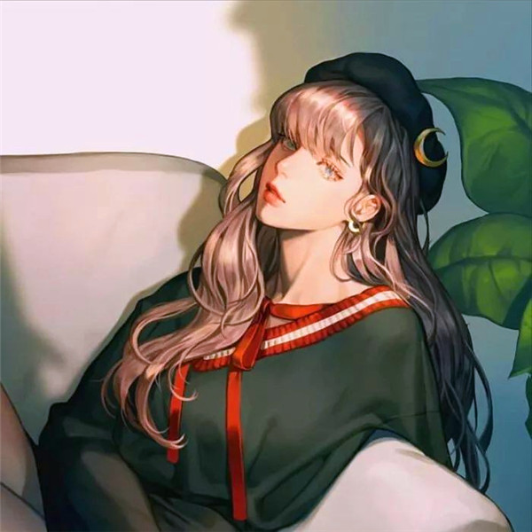 气质成熟女性动漫头像图片