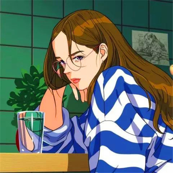 气质成熟女性动漫头像图片