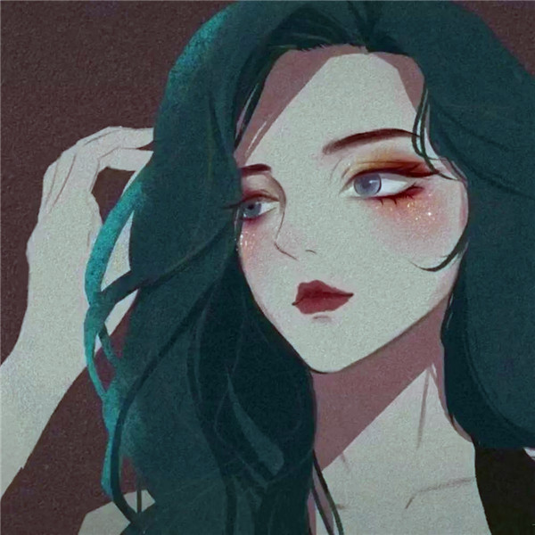 气质成熟女性动漫头像图片