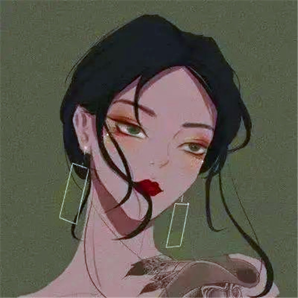 气质成熟女性动漫头像图片