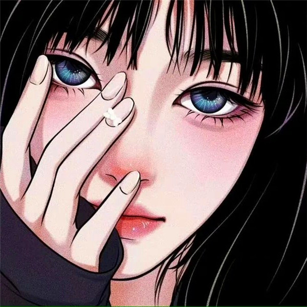 好看漫画头像女成熟