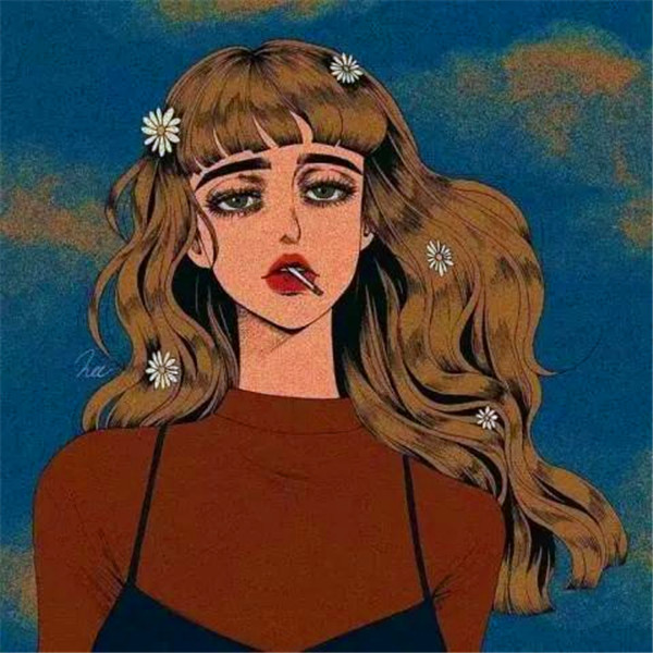 好看漫画头像女成熟