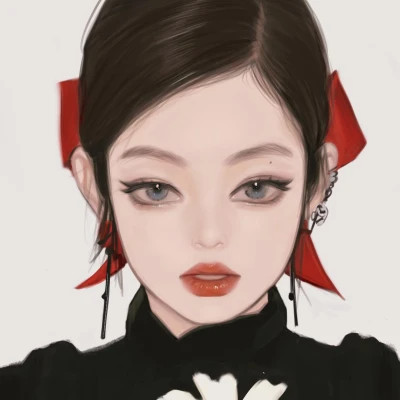 女性头像成熟大气动漫