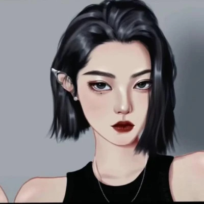 卡通成熟女头像超拽图片