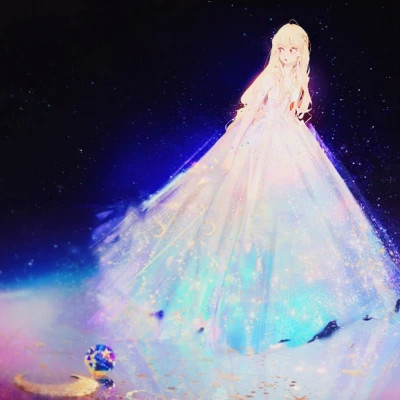 仙气梦幻甜美头像稀有动漫