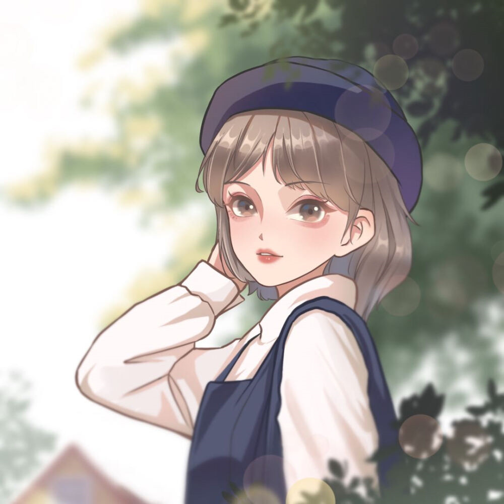 适合学生党用的好看动漫女头像