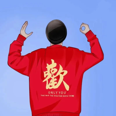 动漫男女头像一对情侣漫画