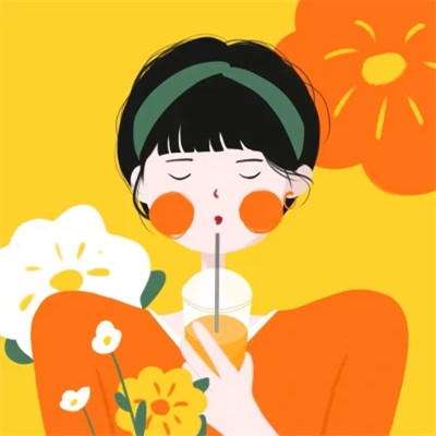 动漫男女头像一对情侣漫画