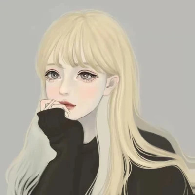 动漫男女头像一对情侣漫画