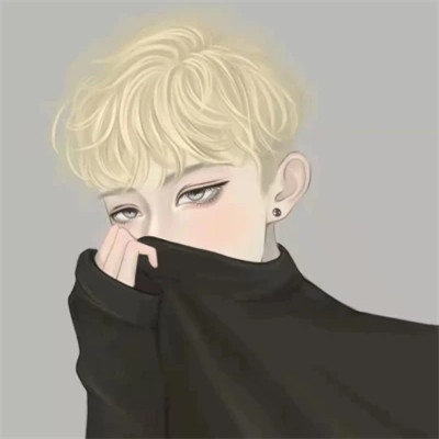 动漫男女头像一对情侣漫画