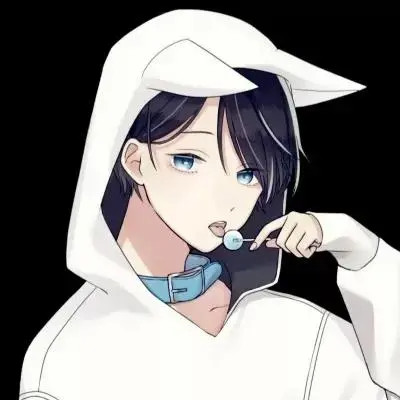 手绘很优质的一男一女情侣头像