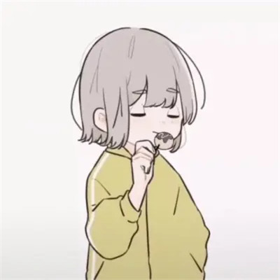 手绘很优质的一男一女情侣头像